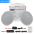 Herdio 4" Flush Mount Bluetooth Ceiling Speakers Pair – 160W (Open Box)