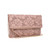 Urban Expressions Locket Clutch – Vegan Leather Floral Laser-Cut Handbag