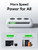 FansDreams 65W USB-C Power Strip – 6-Port Surge Protector with 5ft Flat Plug