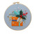 Gogobear Christmas Embroidery Kit for Beginners – 7.9in Bamboo Hoop Set