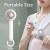 Sowmow Portable Rechargeable Handheld Fan – 2-Speed, 12-Hour Battery, White