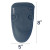 TheBeautyClothCo 2-Pack Exfoliating Gloves – Dead Skin Remover Body Scrubber