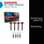 TRQ 8-Piece Ignition Coil & Iridium Spark Plug Kit – Direct-Fit OEM Replacement