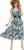 Buenos Ninos Women's Floral Boho Maxi Dress – V-Neck with Pockets