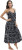 Buenos Ninos Women's Floral V-Neck Boho Maxi Dress with Pockets & Adjustable Straps