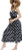 Women's Navy Polka Dot Boho Floral Maxi Dress with Pockets – Size M