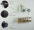 2-Pack Clear Acrylic Floating Wall Shelves 15" – Bathroom Display Ledge