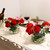 Set of 4 Clear Glass 6" Bubble Bowl Vases – Candle Holder & Wedding Decor