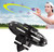 Flying Orb Drone Hand-Operated Toy – LED Lights, 4 Flight Modes, USB Charging