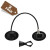 Refrigerator Lock 2 Pack – Adhesive Cabinet, Oven & Drawer Lock, Black
