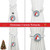 Christmas Curtain Tiebacks 2-Pack – Santa Cotton Rope Holdbacks, Holiday Beige