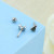 3-Pack Christmas Tragus Cartilage Stud Earrings 316L Surgical Steel 16G 6MM