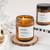 Xeptle Lime Basil Citrus Soy Candle – 7oz, 50+ Hr Burn, Odor Eliminating