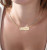 Taylor Swift Karma Eras Tour Double-Layer 18K Gold Necklace for Fans