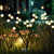 Siuholi Solar Firefly Lights 4-Pack – Swaying Starburst Warm White LED