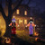 Halloscume 2-Pack Halloween Skull Scarecrow 31.5" Sitting Garden Decor