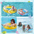 Seaborn Inflatable Pool Float Rings 5-Pack – Kids Swim Tubes & Arm Floaties