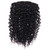 Afro Kinky Curly Clip-In Human Hair Extensions 10in 100g 7pc Jet Black 9A