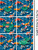 FLFK 6-Piece Fish Peel-and-Stick Vinyl Wall Decals 15.74x15.74 in