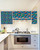 FLFK 6-Piece Fish Peel-and-Stick Vinyl Wall Decals 15.74x15.74 in