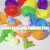 Taupphoo 36pc Easter Mochi Squishy Toys with 36 Surprise Eggs & Party Favors