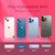 K TOMOTO iPhone 13 Hot Pink Liquid Silicone Shockproof Case with Microfiber Lining