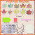 Belors 10pc Fall Maple Leaf Diamond Art Coasters Kit with Wooden Holder