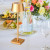 Amhshkou Gold Rechargeable Cordless Table Lamp – Dimmable LED 14 Inch