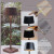 Amhshkou Gold Rechargeable Cordless Table Lamp – Dimmable LED 14 Inch