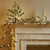 Fudios 6FT Lighted Christmas Pine Garland – 48 Warm White LEDs, Battery Timer
