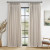 Topfinel Beige 100% Blackout Linen Curtains 84" – Thermal Pinch Pleat Panel