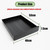 Pull Out Cabinet Organizer – 4-Compartment Adhesive Carbon Steel, Open Box