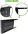 Pull Out Cabinet Organizer – 4-Compartment Adhesive Carbon Steel, Open Box