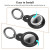 Eyamumo AirTag TPU Protective Case with Keychain & Screen Protector Films