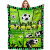 Jonecea Soccer Flannel Throw Blanket 60"x80" Anti-Pill Soft Cozy Fan Gift
