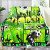 Jonecea Soccer Flannel Throw Blanket 60"x80" Anti-Pill Soft Cozy Fan Gift