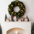 Mokof 12-Piece Christmas Village Set – Wooden Houses & Snowy Trees