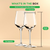 NutriChef 2-Piece Hand-Blown Lead-Free Crystal Wine Glass Set 7oz