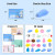 Saparlo 24-Piece Mochi Squishy Animal Toys with Gift Cards & Bags