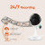 Owltron 2K Indoor WiFi Security Camera – 2-Pack with Night Vision & Two-Way Audio