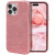 MILPROX iPhone 15 Pro Pink Glitter Case - 3-Layer Shockproof Protection