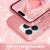 MILPROX iPhone 15 Pro Pink Glitter Case - 3-Layer Shockproof Protection