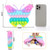 Ferenala Butterfly Fidget Purse – 8" Girls Sensory Shoulder Bag for ADHD & Anxiety