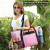 Ricdecor XL Waterproof Sandproof Beach Bag Mesh Tote with 3 Zip Pouches