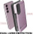 Samsung Galaxy S23 Plus Dual Layer Shockproof Case - Purple/Black