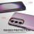Samsung Galaxy S23 Plus Dual Layer Shockproof Case - Purple/Black