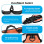 Petmegoo No Pull Dog Harness - Dual Clip Reflective Orange Medium