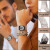 BPAZVUH Magnetic Stainless Steel Apple Watch Band 38mm–49mm
