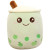 9.4-Inch Green Bubble Tea Plushie – Kawaii Boba Stuffed Pillow Toy