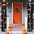FSFLAG Halloween Porch Banners 74" Trick or Treat & It's October Witches 2pc Set